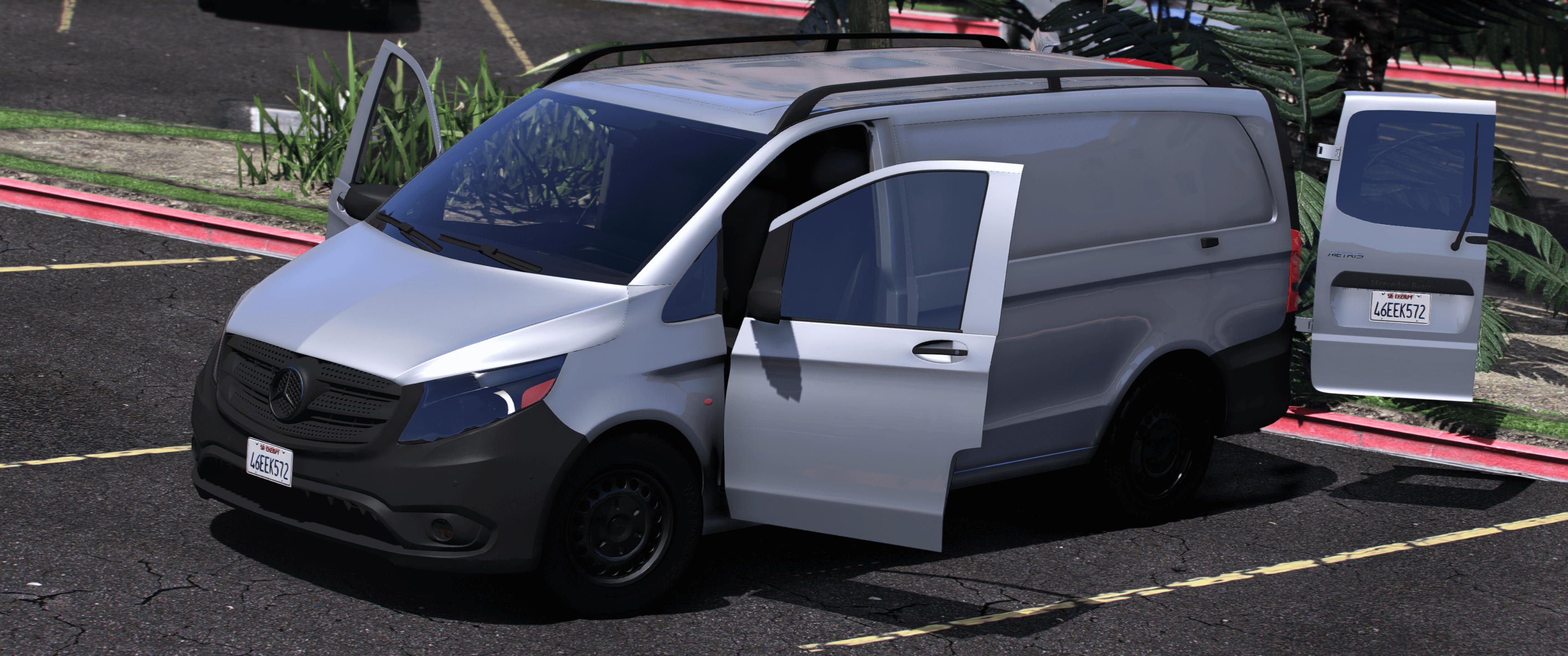 Mercedes Sprinter Metris Panel Van 2023 HQ Exterior + Interior For GTA 5