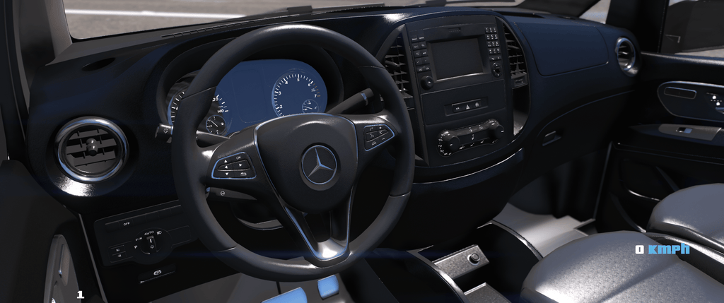 Mercedes Sprinter Metris Panel Van 2023 HQ Exterior + Interior For GTA 5