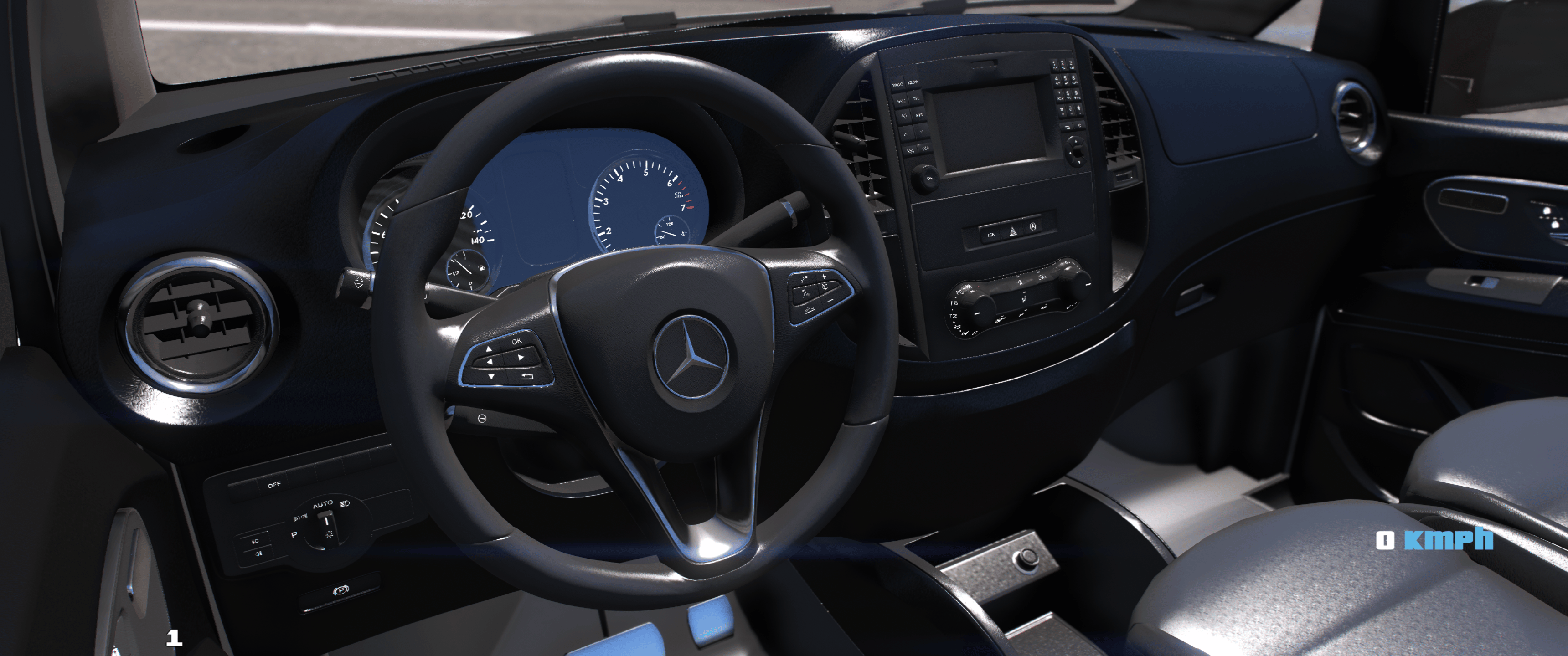 Mercedes Sprinter Metris Panel Van 2023 HQ Exterior + Interior For GTA 5