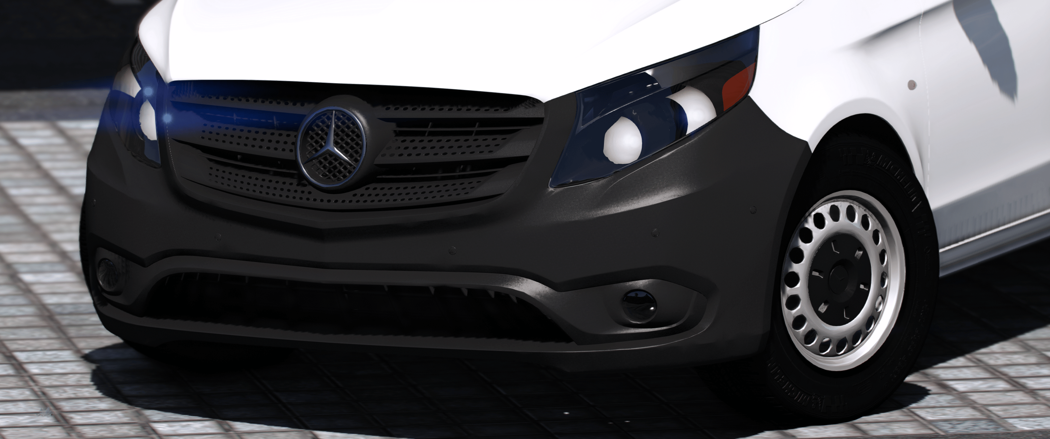 Mercedes Sprinter Metris Panel Van 2023 HQ Exterior + Interior For GTA 5