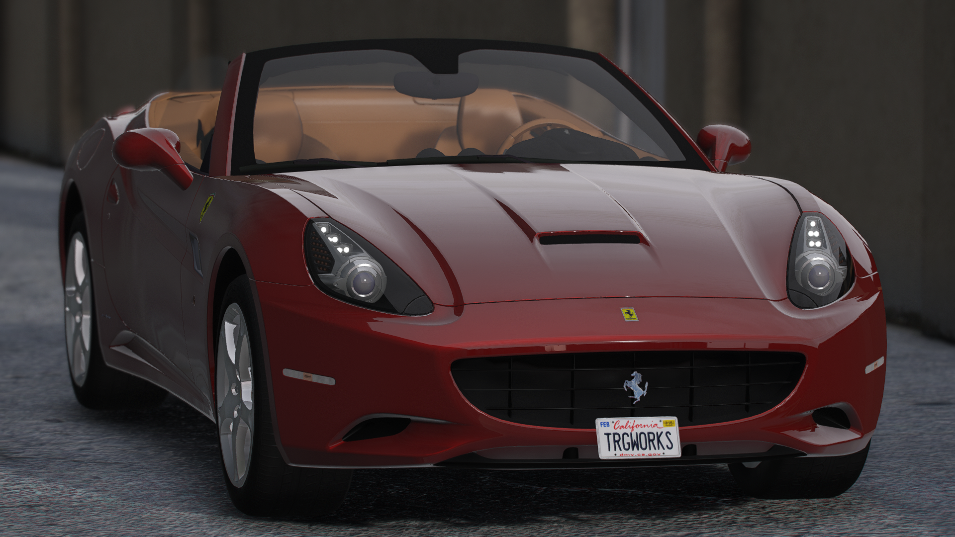 Ferrari California 2012 HQ Exterior + Interior