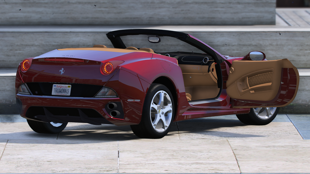 Ferrari California 2012 HQ Exterior + Interior