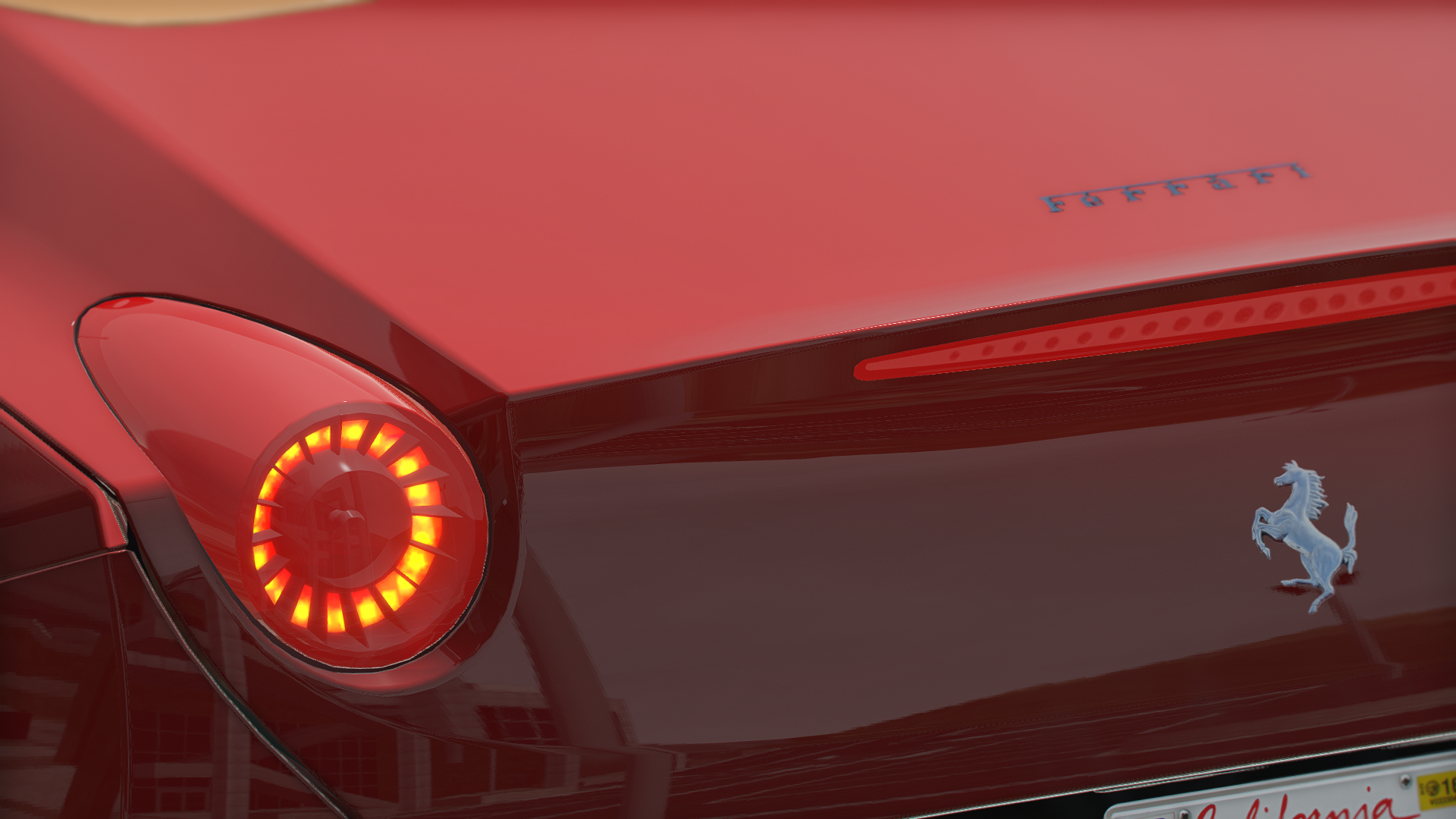 Ferrari California 2012 HQ Exterior + Interior