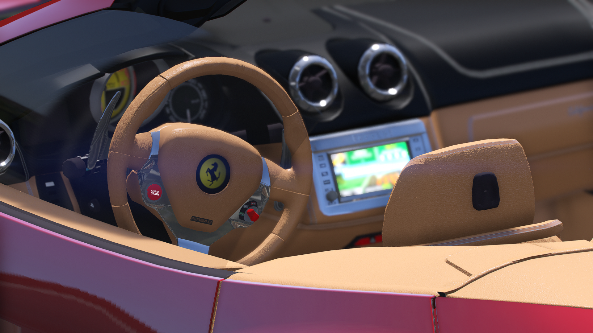 Ferrari California 2012 HQ Exterior + Interior