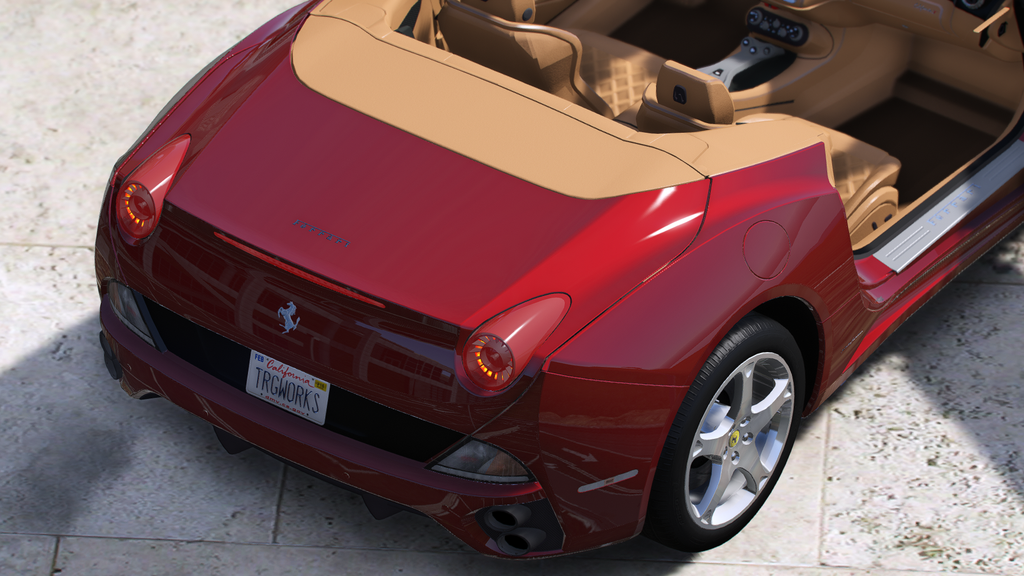 Ferrari California 2012 HQ Exterior + Interior