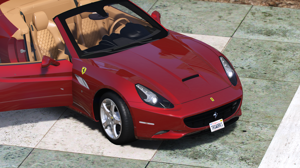 Ferrari California 2012 HQ Exterior + Interior