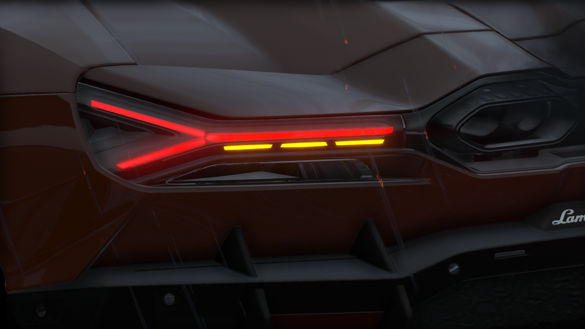 Lamborghini Revuelto 2024, Working Spoiler + HQ Interior + Exterior + Engine + Boot