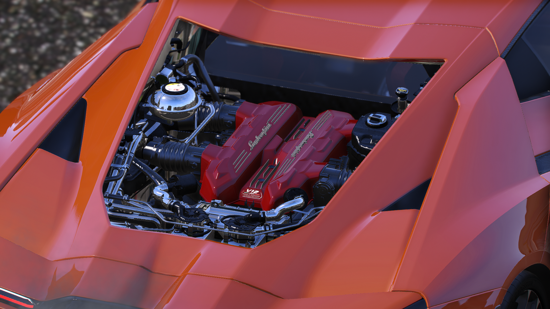 Lamborghini Revuelto 2024, Working Spoiler + HQ Interior + Exterior + Engine + Boot