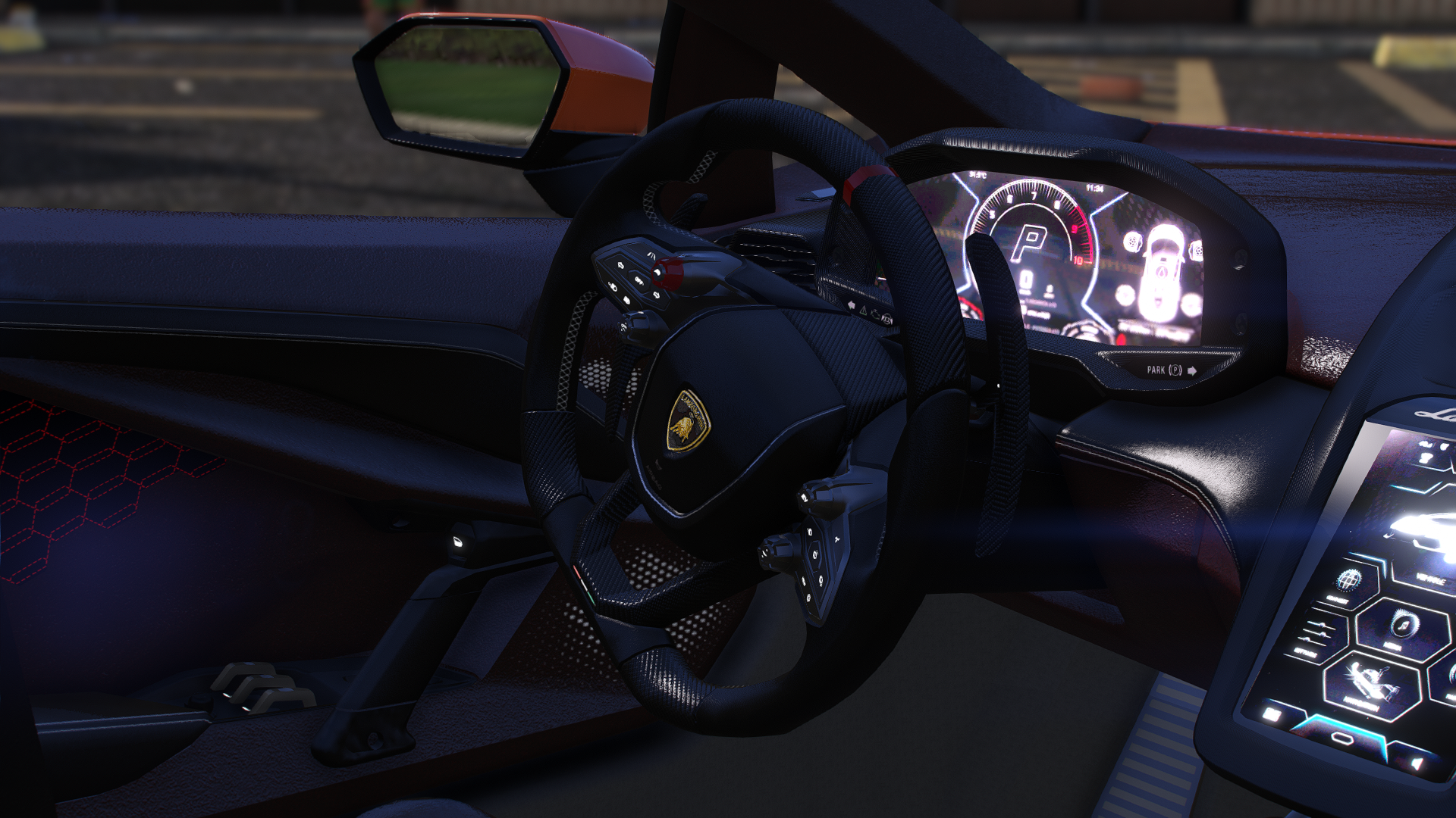 Lamborghini Revuelto 2024, Working Spoiler + HQ Interior + Exterior + Engine + Boot