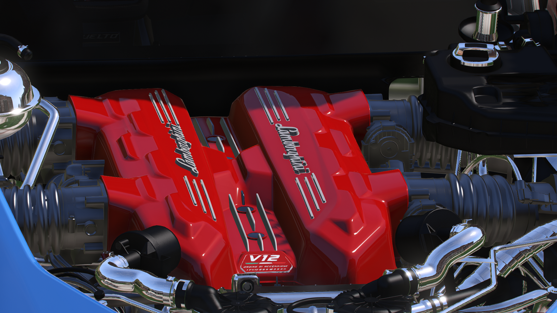 Lamborghini Revuelto 2024, Working Spoiler + HQ Interior + Exterior + Engine + Boot