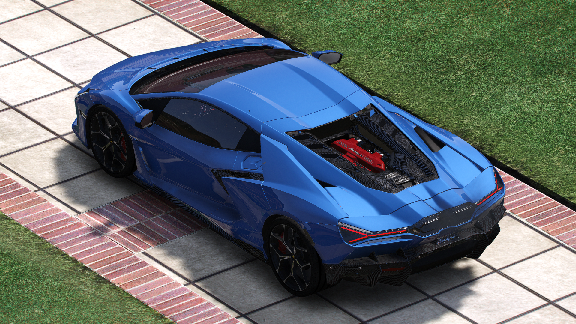 Lamborghini Revuelto 2024, Working Spoiler + HQ Interior + Exterior + Engine + Boot