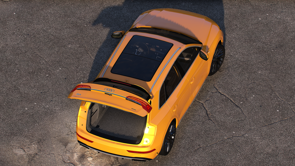 Audi SQ5 2024 Animated + HQ Engine + Boot + Interior For GTA 5