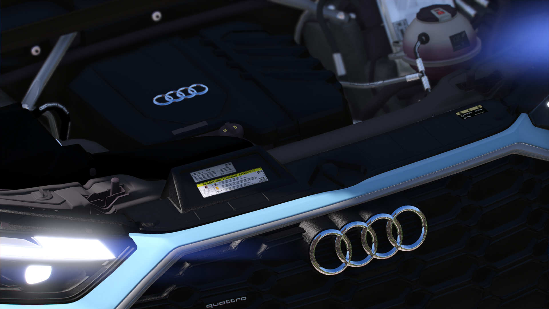 Audi SQ5 2024 Animated + HQ Engine + Boot + Interior For GTA 5