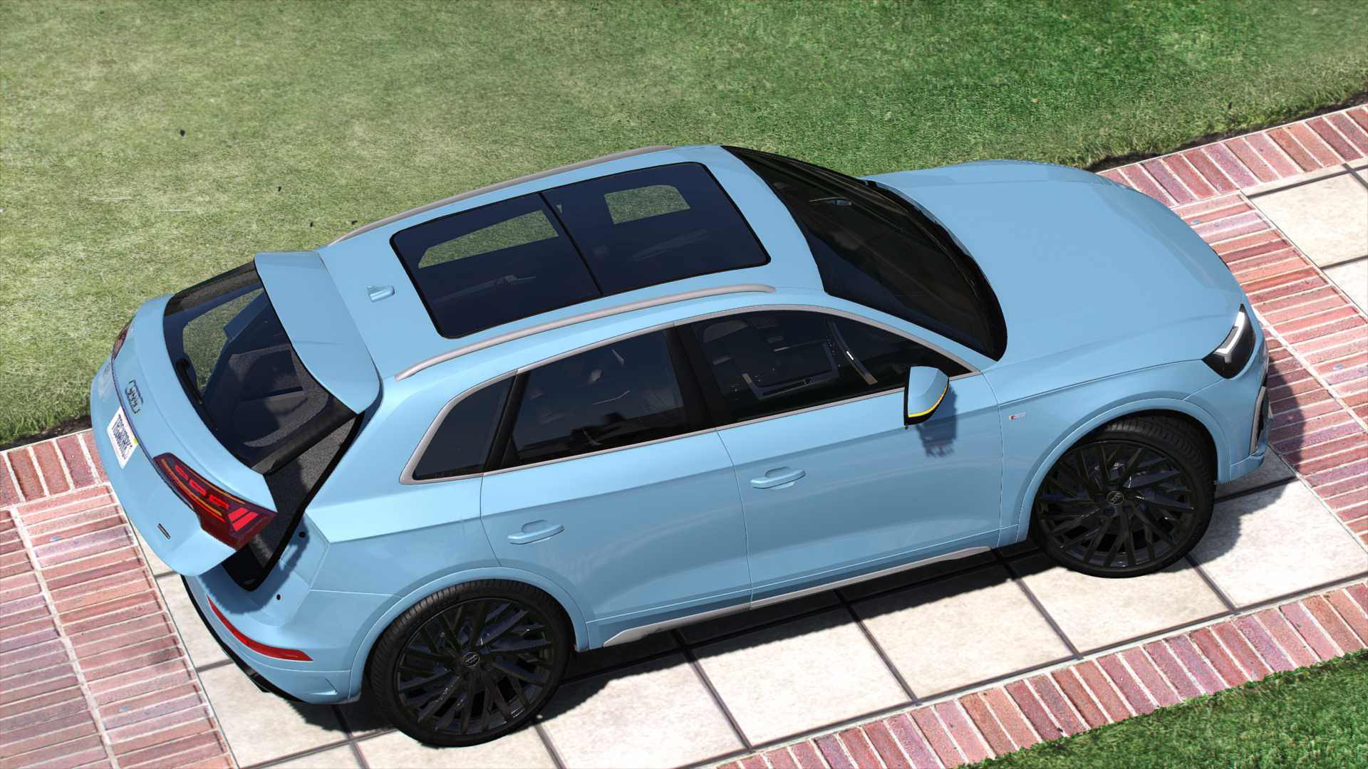 Audi SQ5 2024 Animated + HQ Engine + Boot + Interior For GTA 5