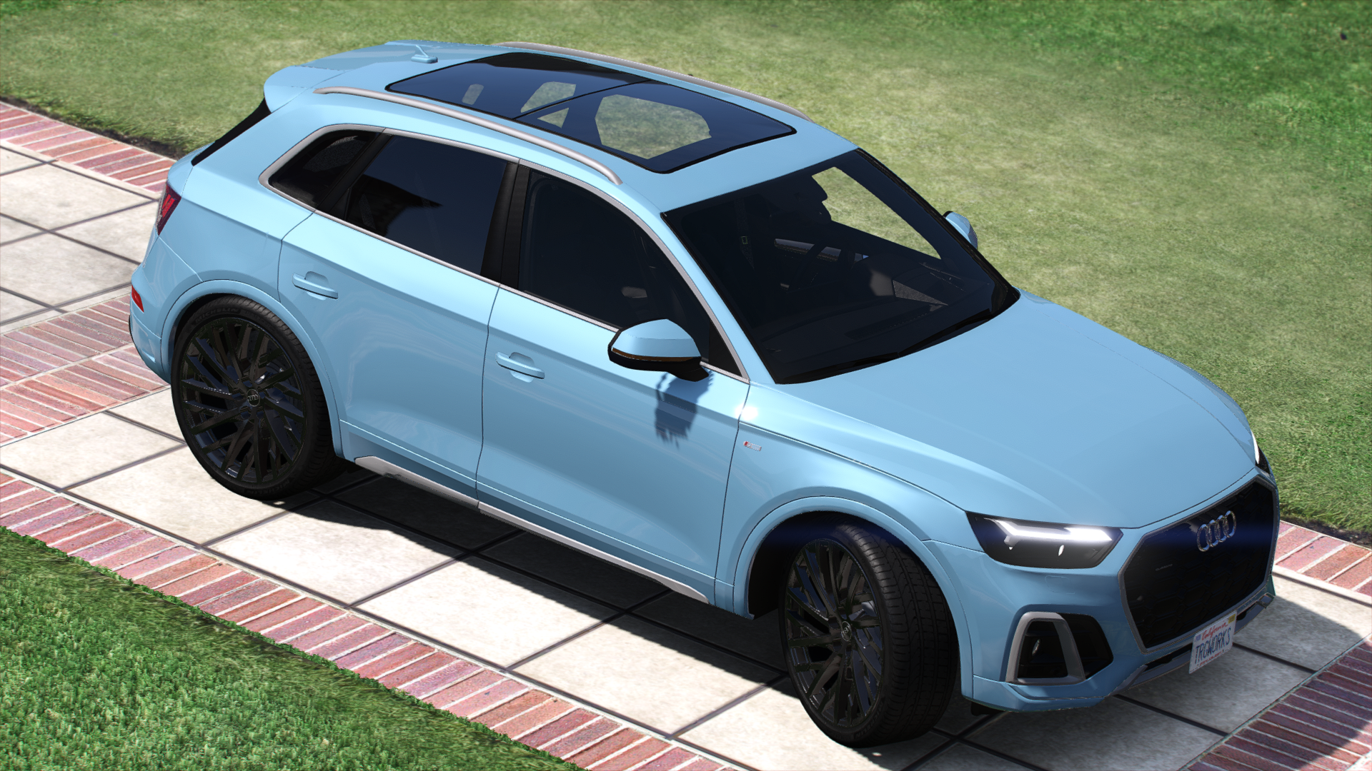Audi SQ5 2024 Animated + HQ Engine + Boot + Interior For GTA 5