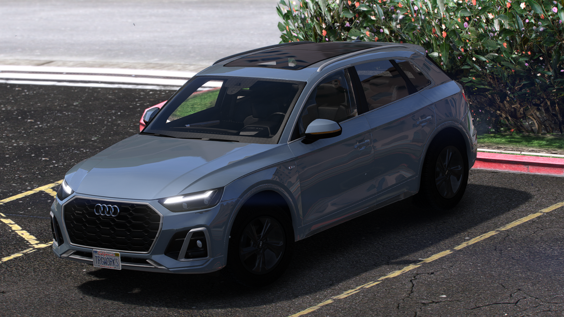 Audi SQ5 2024 Animated + HQ Engine + Boot + Interior For GTA 5