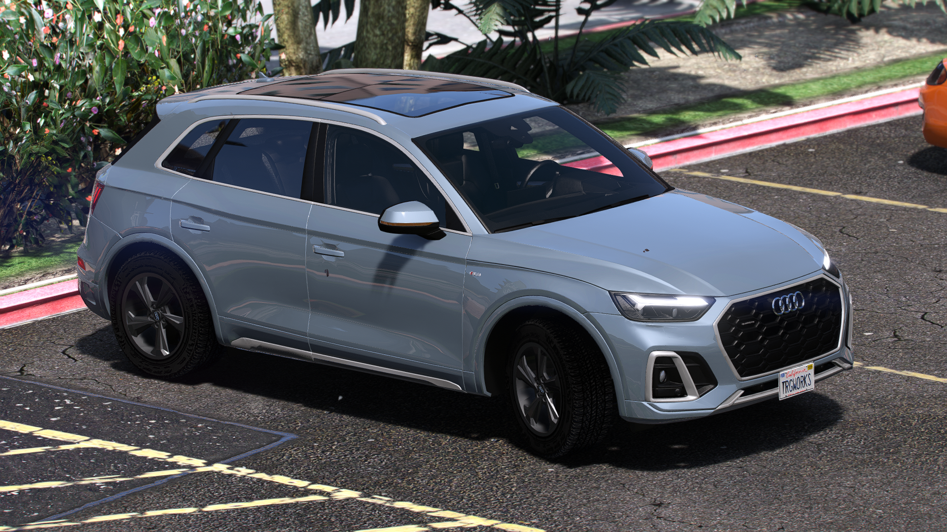 Audi SQ5 2024 Animated + HQ Engine + Boot + Interior For GTA 5