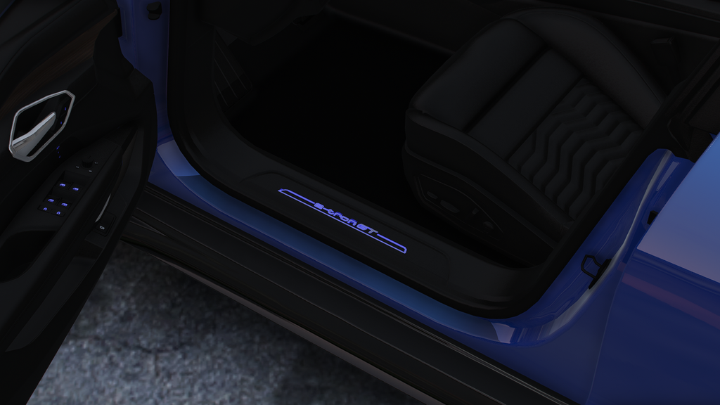 Audi E-Tron GT HQ Engine, Boot, HQ Interior + Exterior For GTA 5