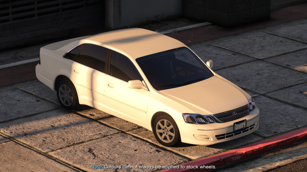 Toyota Avalon 2001 HQ Interior / Tuning HQ Exterior + Interior For GTA 5