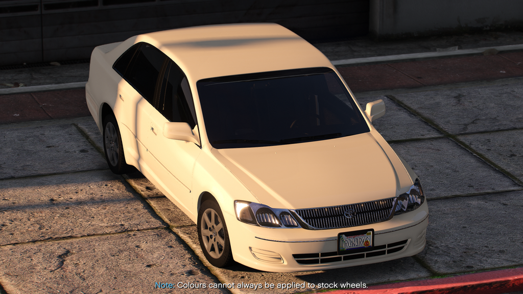 Toyota Avalon 2001 HQ Interior / Tuning HQ Exterior + Interior For GTA 5