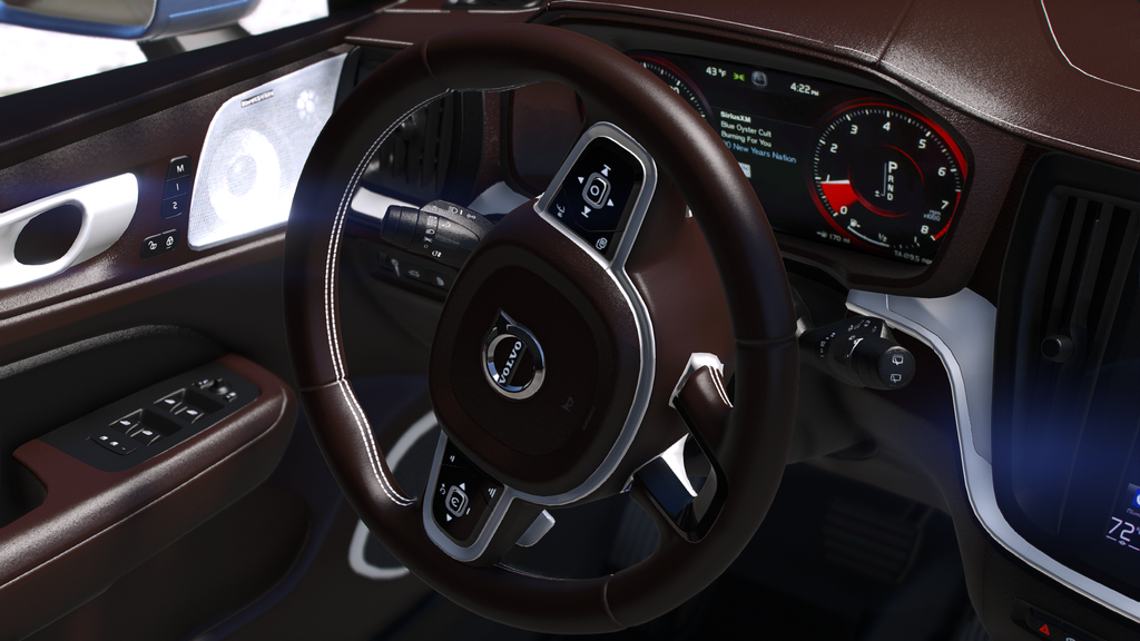 Volvo V60 2020, AO, Boot, Dynamic Indicators HQ Exterior + Interior For GTA 5