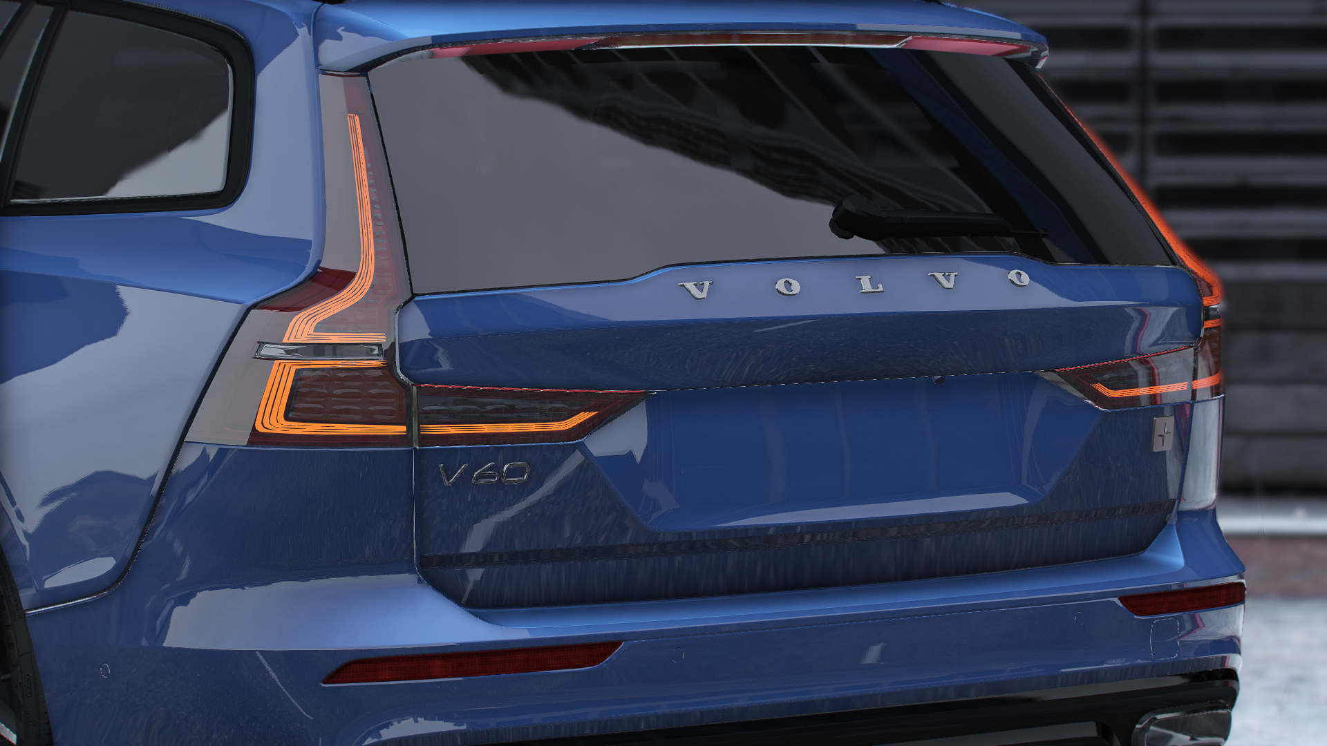 Volvo V60 2020, AO, Boot, Dynamic Indicators HQ Exterior + Interior For GTA 5