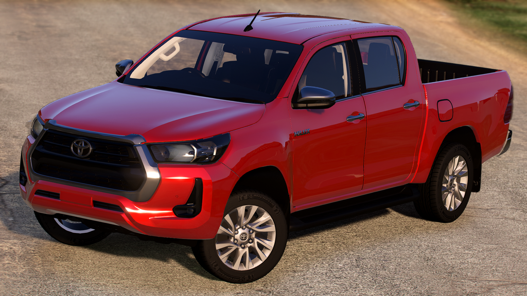 Toyota Hilux 2024 HQ Exterior + Interior For GTA 5