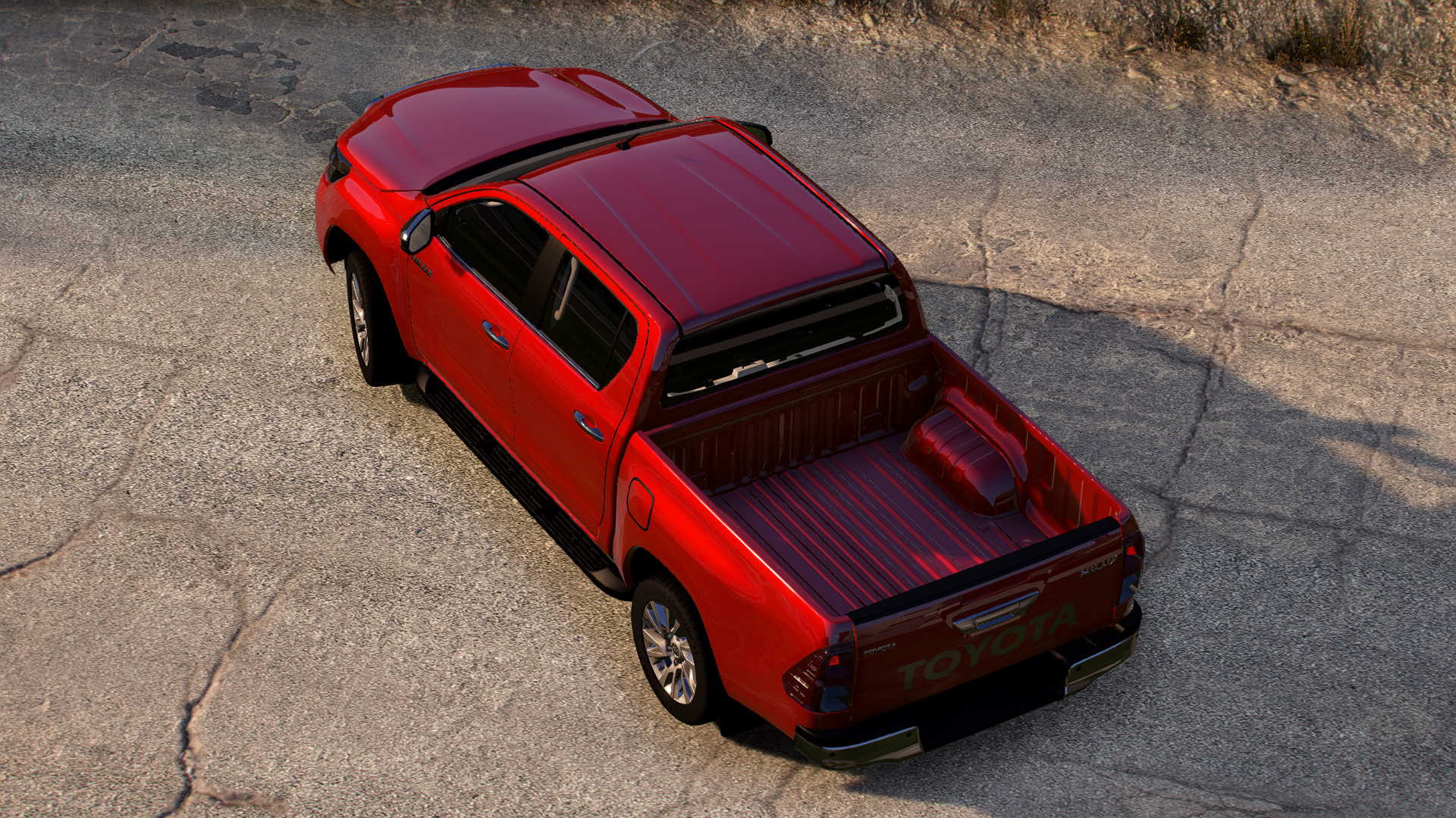 Toyota Hilux 2024 HQ Exterior + Interior For GTA 5