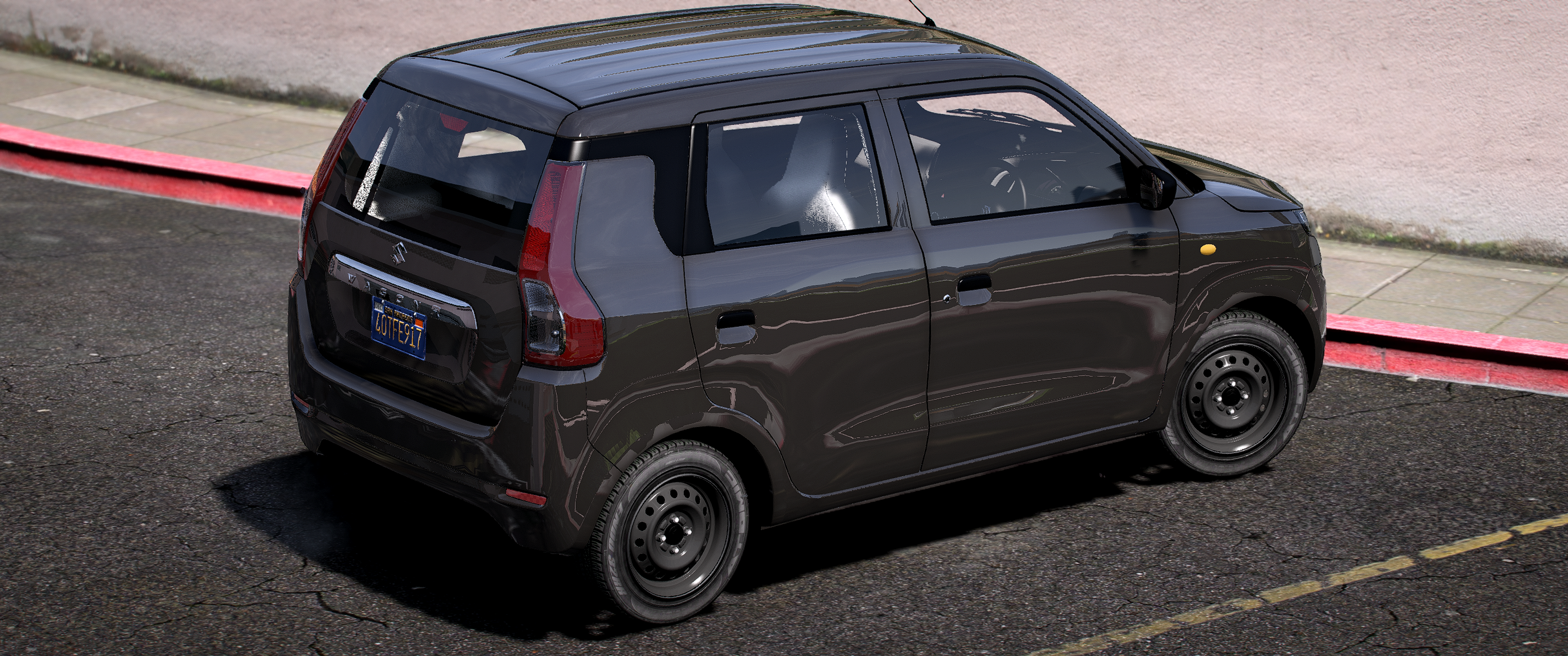 Maruti WagonR 2022 HQ Exterior + Interior For GTA 5