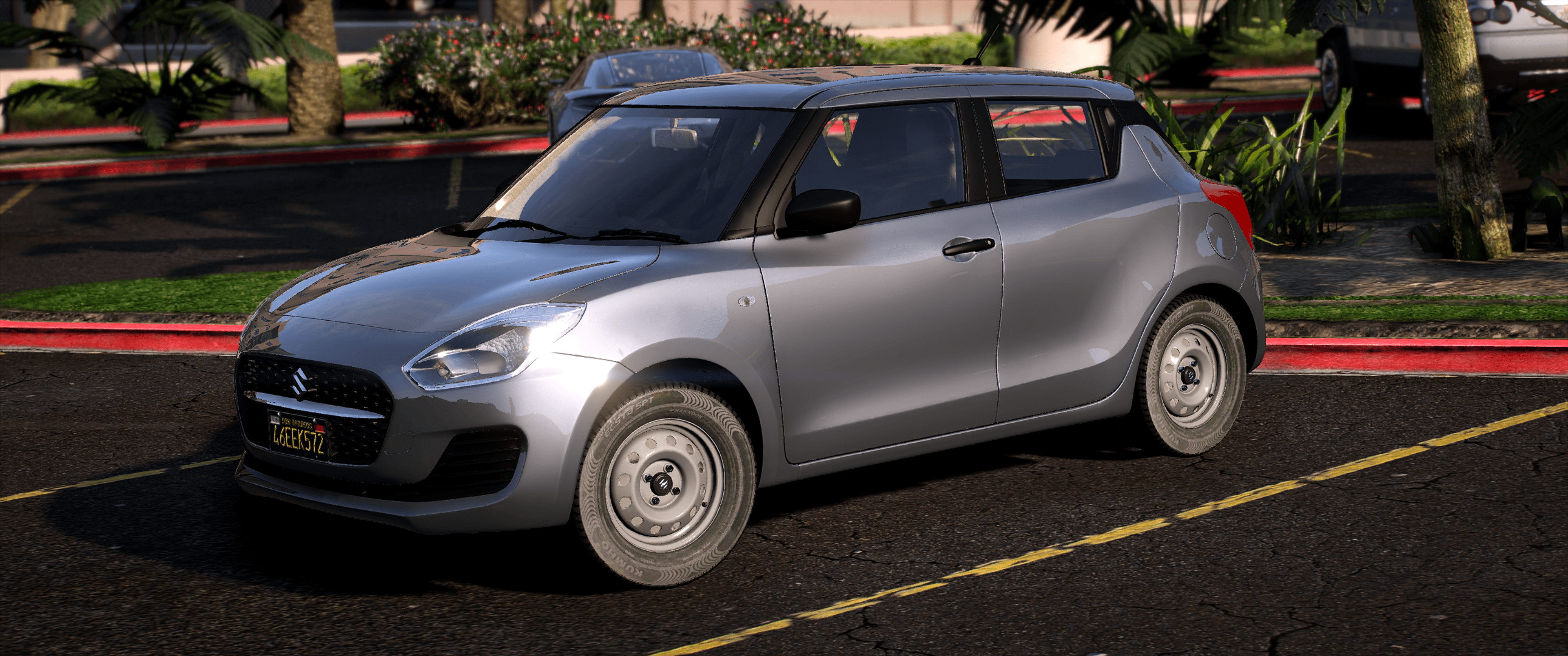 Maruti Suzuki Swift LXI Base HQ Exterior + Interior For GTA 5