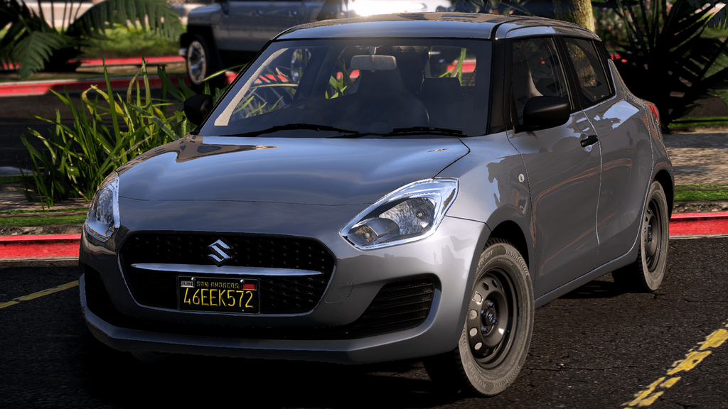 Maruti Suzuki Swift LXI Base HQ Exterior + Interior For GTA 5