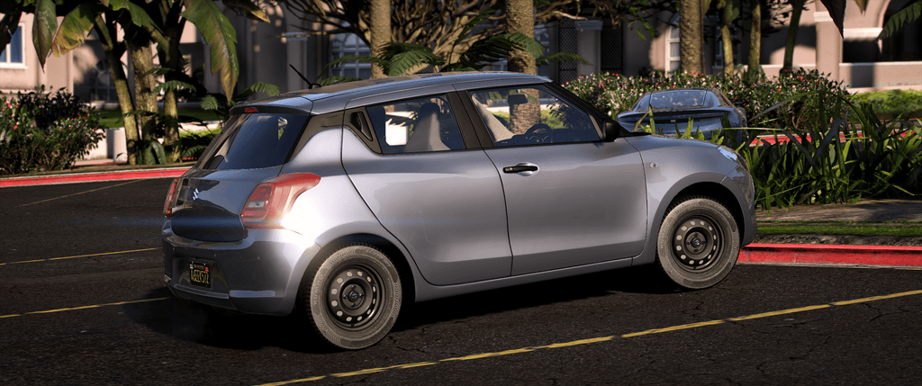 Maruti Suzuki Swift LXI Base HQ Exterior + Interior For GTA 5