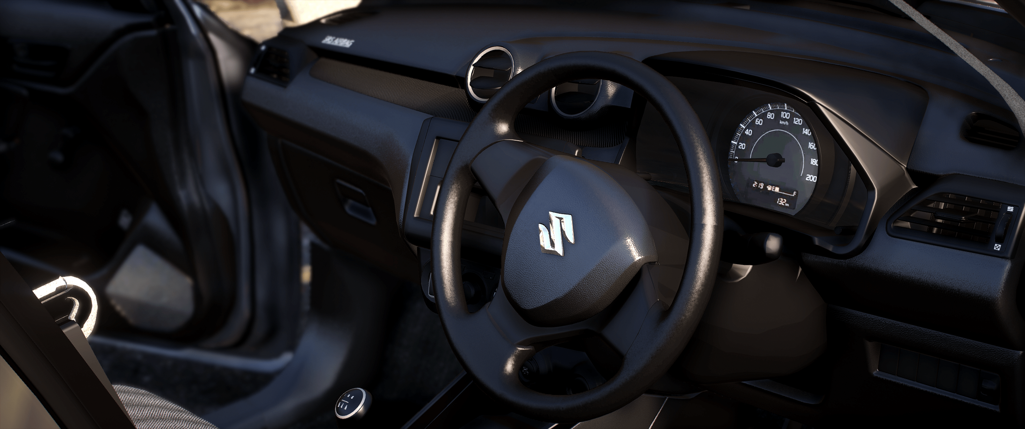 Maruti Suzuki Swift LXI Base HQ Exterior + Interior For GTA 5