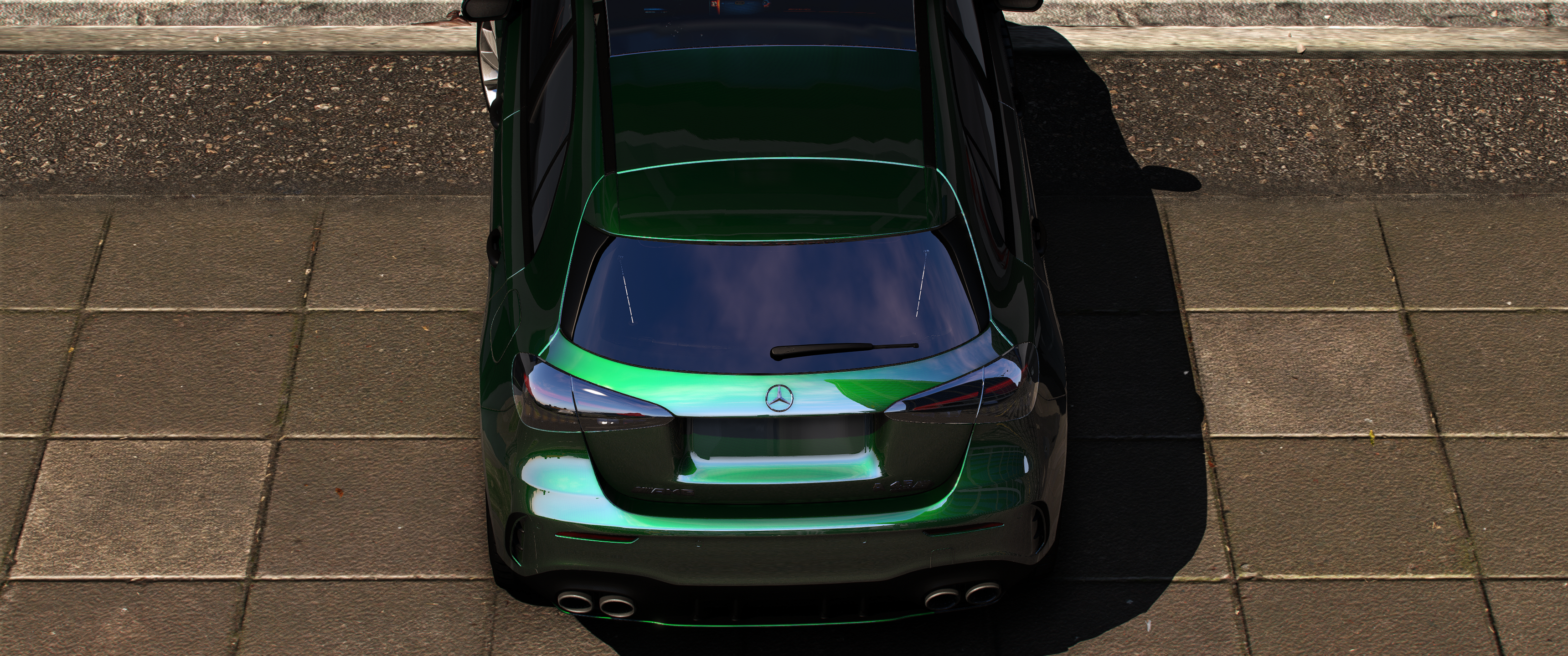 Mercedes-Benz A45 AMG 2024 HQ Interior + Engine + Boot + VehFuncs V