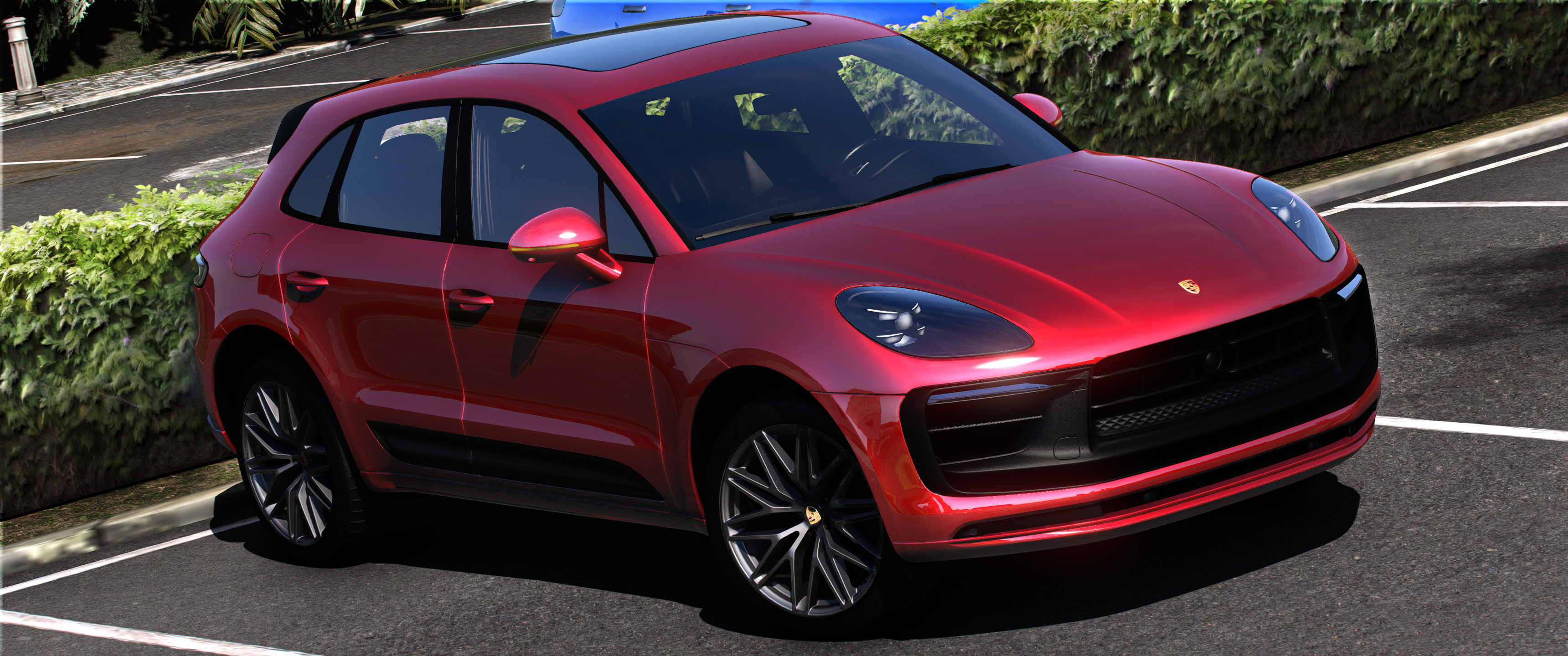 Porsche Macan GTS 2024 HQ Engine + Interior + Boot