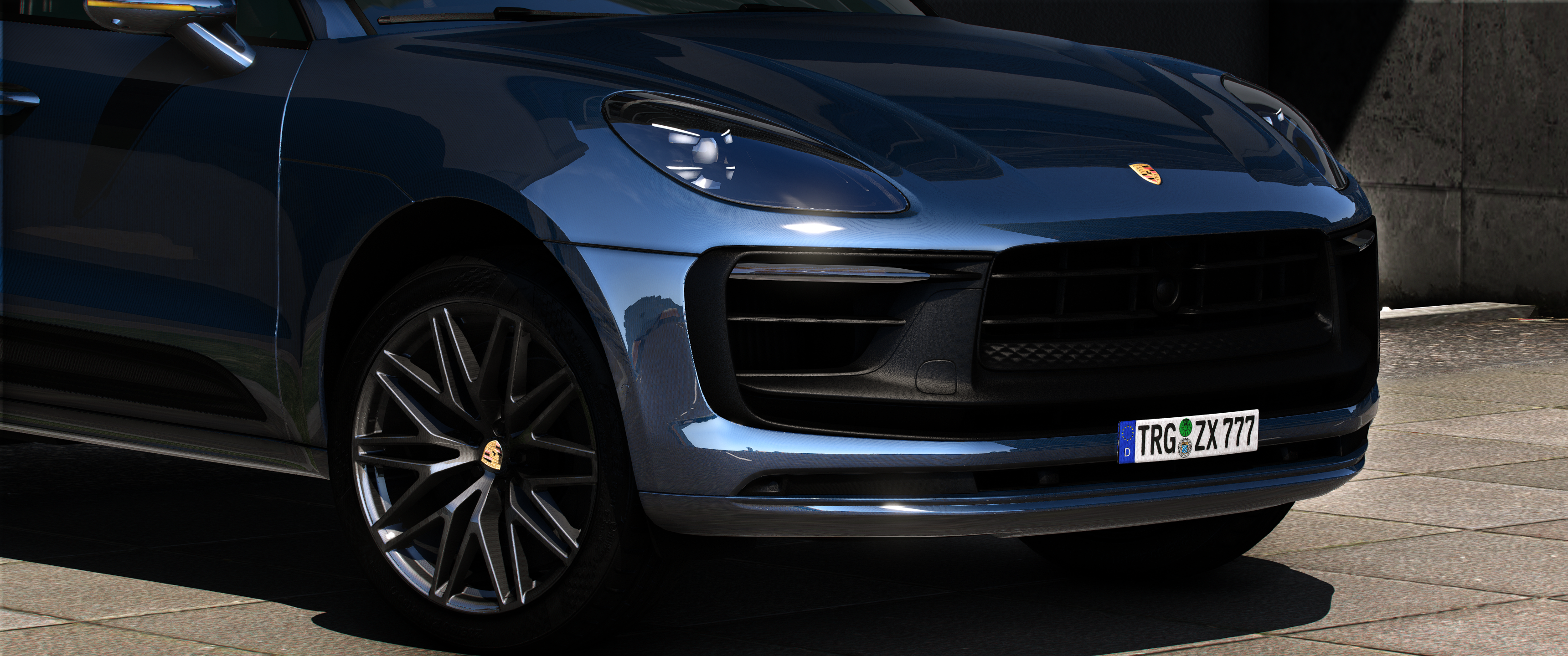 Porsche Macan GTS 2024 HQ Engine + Interior + Boot