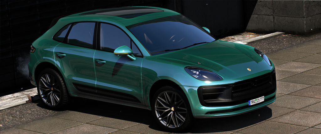 Porsche Macan GTS 2024 HQ Engine + Interior + Boot