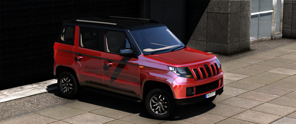 Mahindra TUV 300 2018 HQ Interior + Boot + RHD