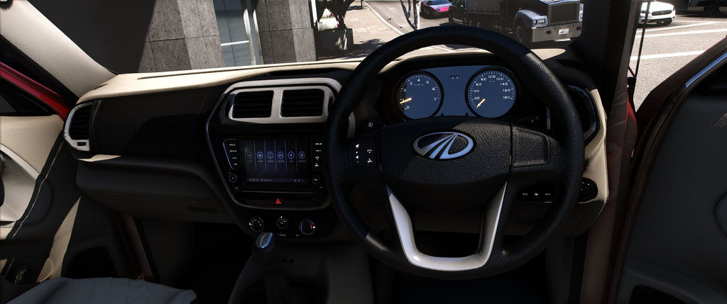 Mahindra TUV 300 2018 HQ Interior + Boot + RHD