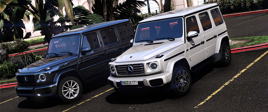 Mercedes-Benz G550 2025 [Add-On | Animated | VehFuncs V | Extras]