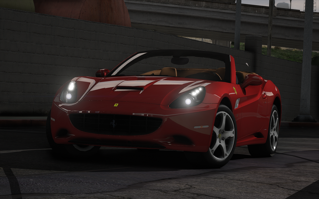 Ferrari California 2012 HQ Exterior + Interior
