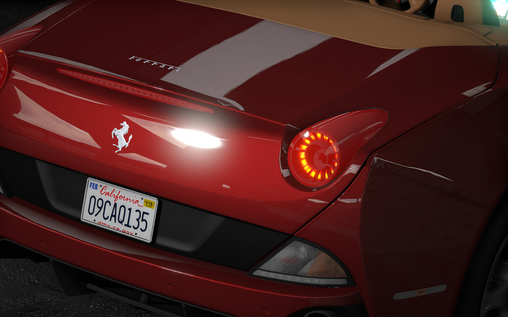Ferrari California 2012 HQ Exterior + Interior
