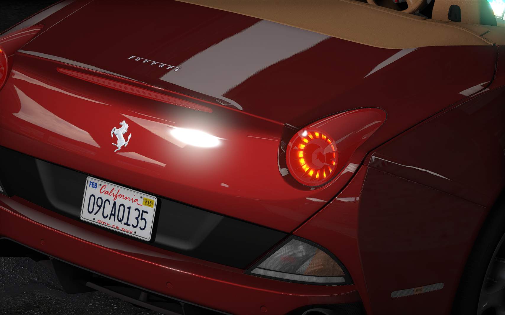 Ferrari California 2012 HQ Exterior + Interior