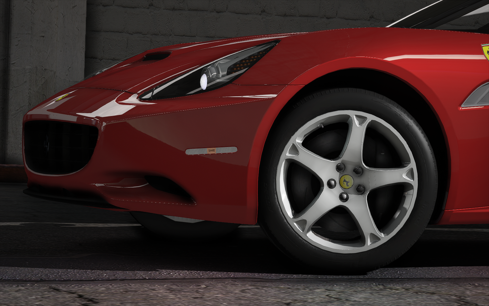 Ferrari California 2012 HQ Exterior + Interior