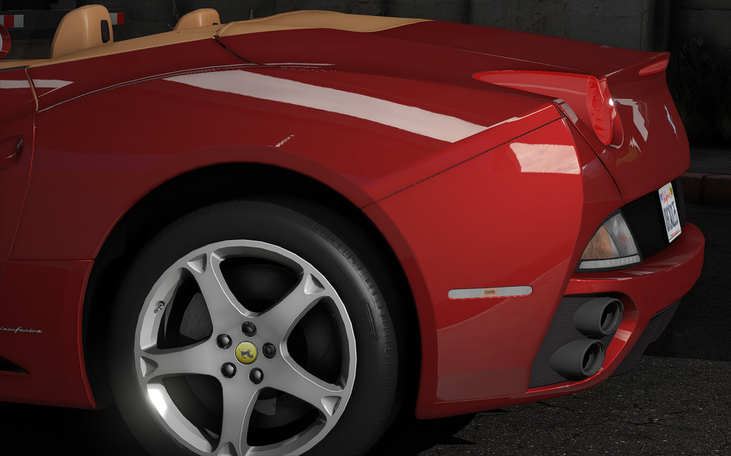 Ferrari California 2012 HQ Exterior + Interior