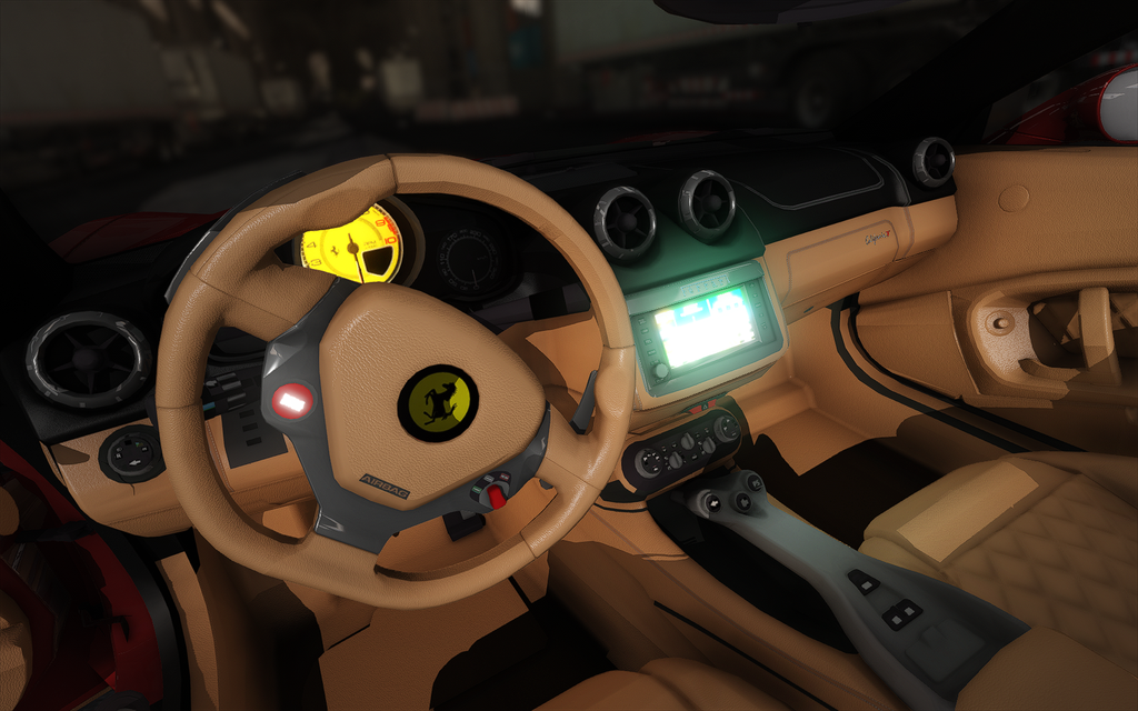 Ferrari California 2012 HQ Exterior + Interior