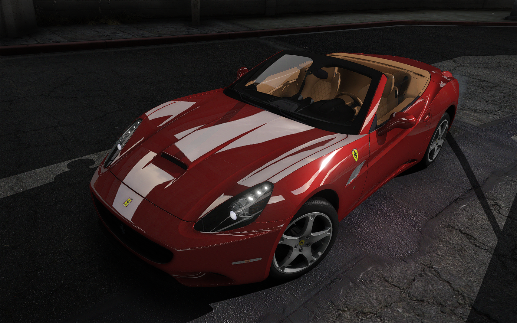 Ferrari California 2012 HQ Exterior + Interior