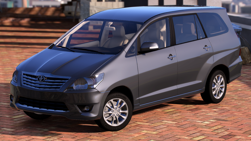 Toyota Innova 2014 HQ Exterior + Interior For GTA 5