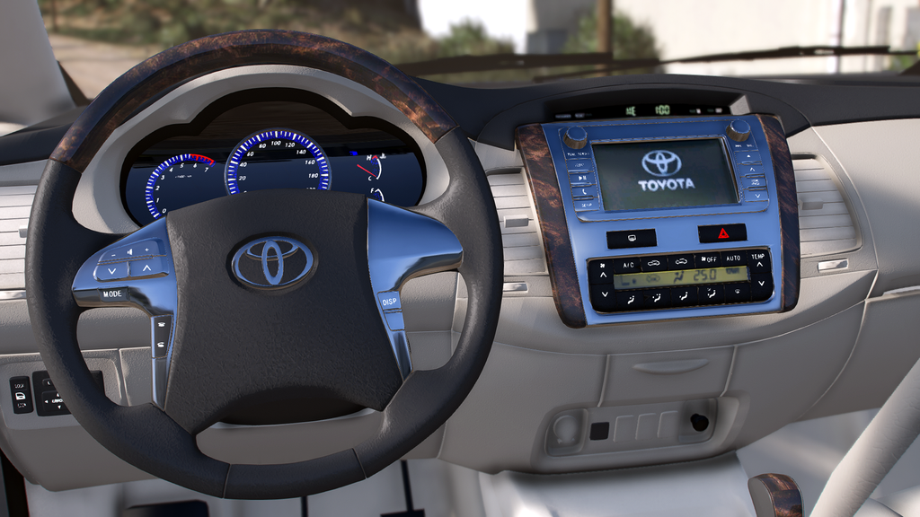Toyota Innova 2014 HQ Exterior + Interior For GTA 5