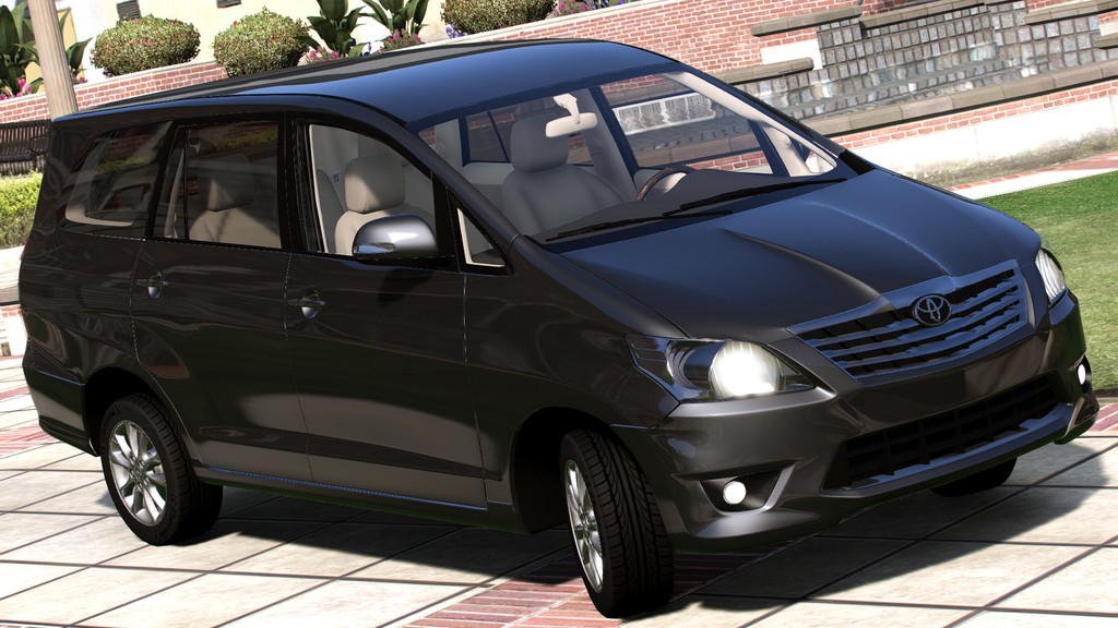Toyota Innova 2014 HQ Exterior + Interior For GTA 5